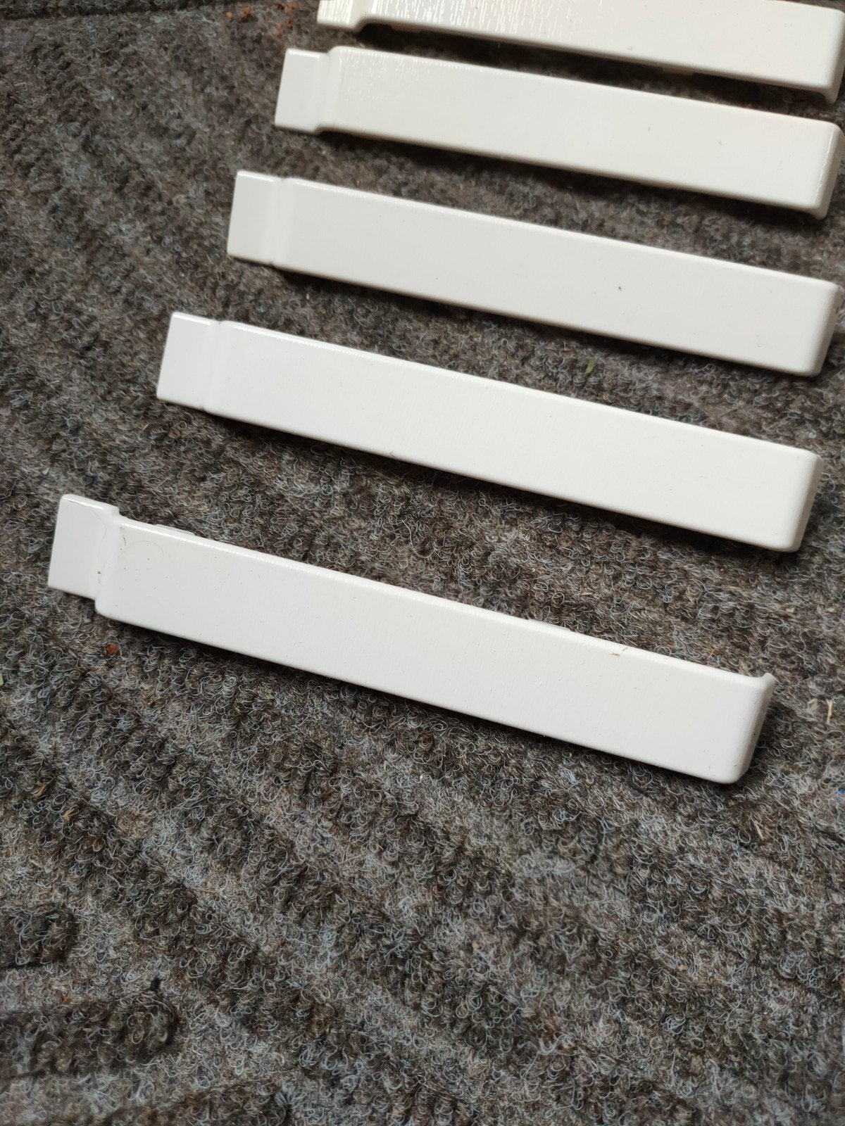 10x Keralit verbindingstuk sponningdeel 143mm RAL9001 crème, Minder dan 25 mm, Nieuw, Ophalen of Verzenden, Plank