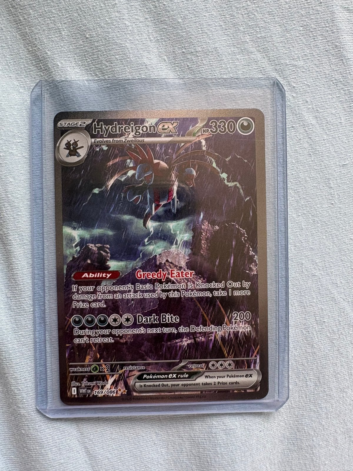 Hydreigon ex #169 White flare WHT, Ophalen of Verzenden, Zo goed als nieuw