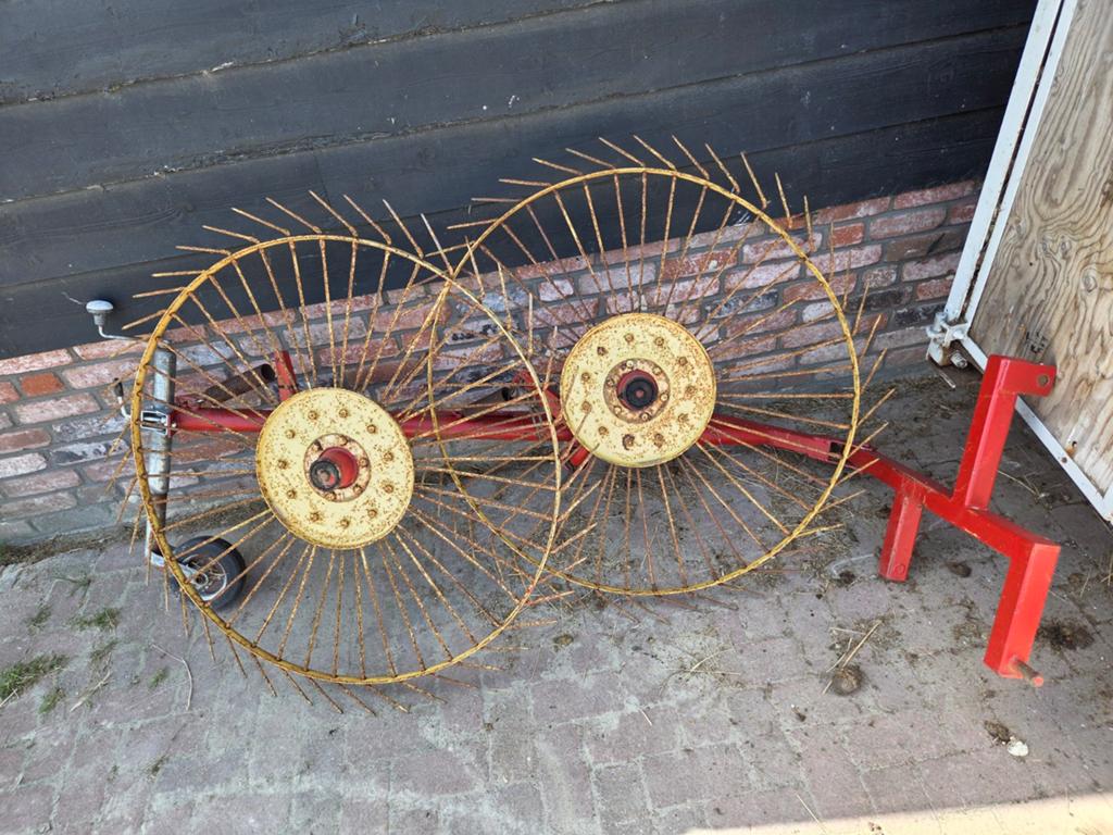 Hark voor minitractor, Ophalen, Weidebouw