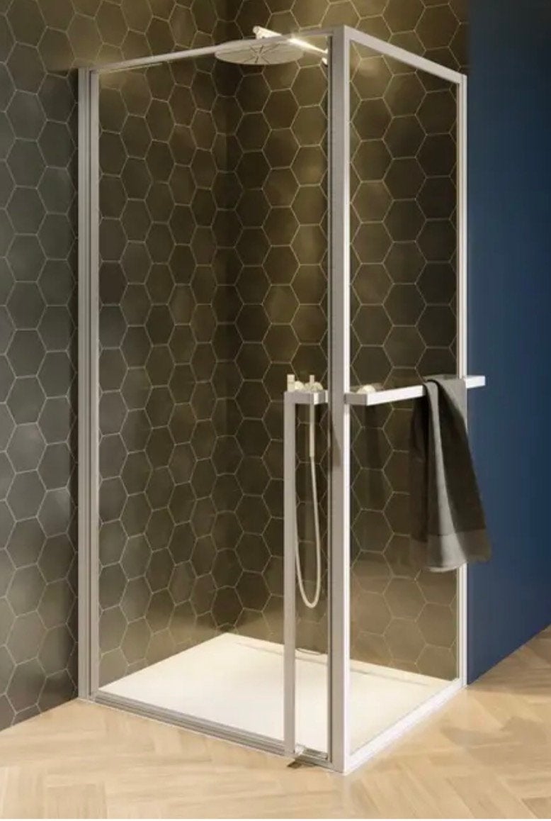 Partij 10x RIHO Lucid douchewand 80x200 cm mat wit | Nieuw, Ophalen, Nieuw