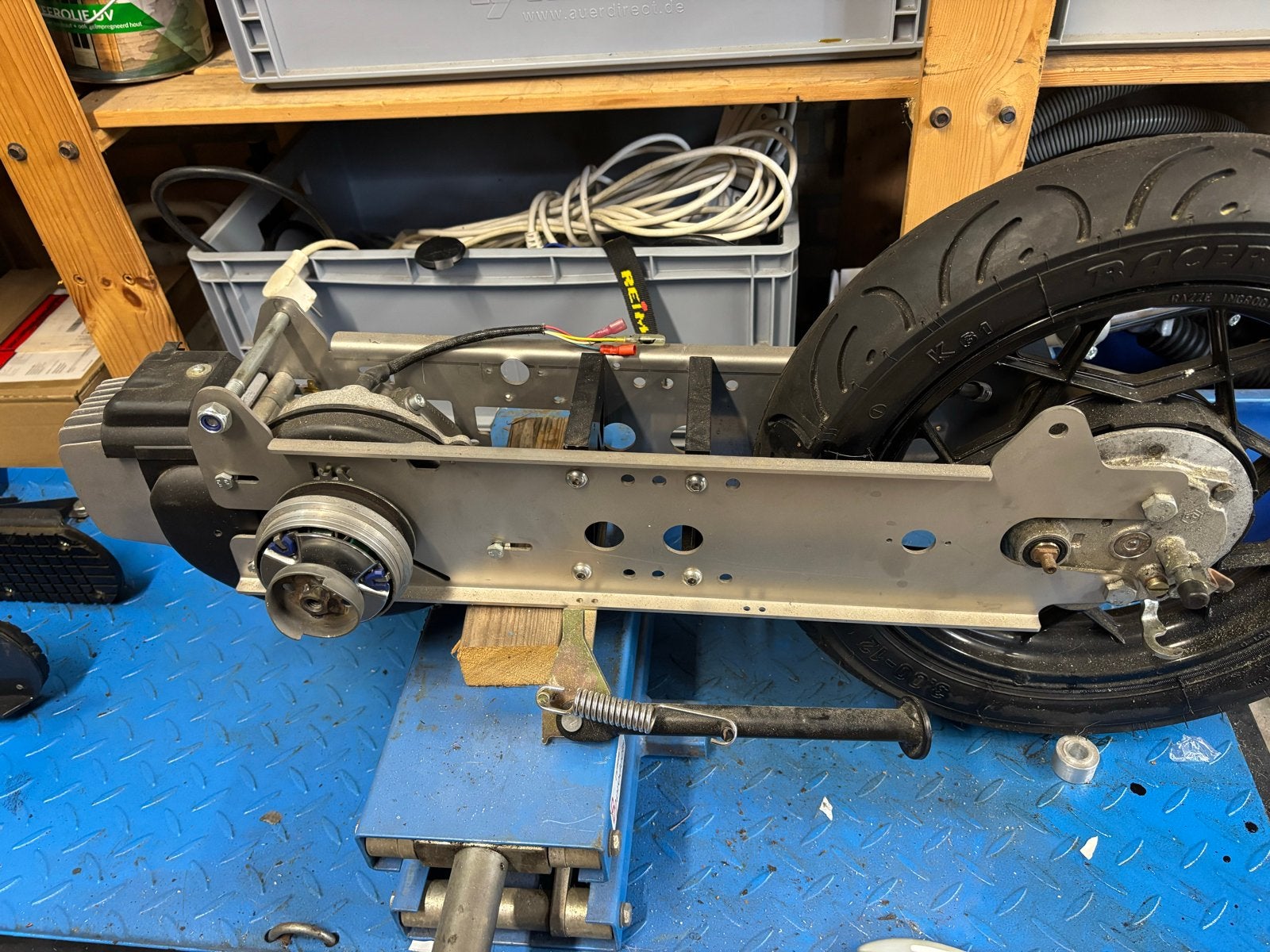 Citta DEPS 80cc motorblok met RVS achterbrug en Malossi, Ophalen, Nieuw, Blok