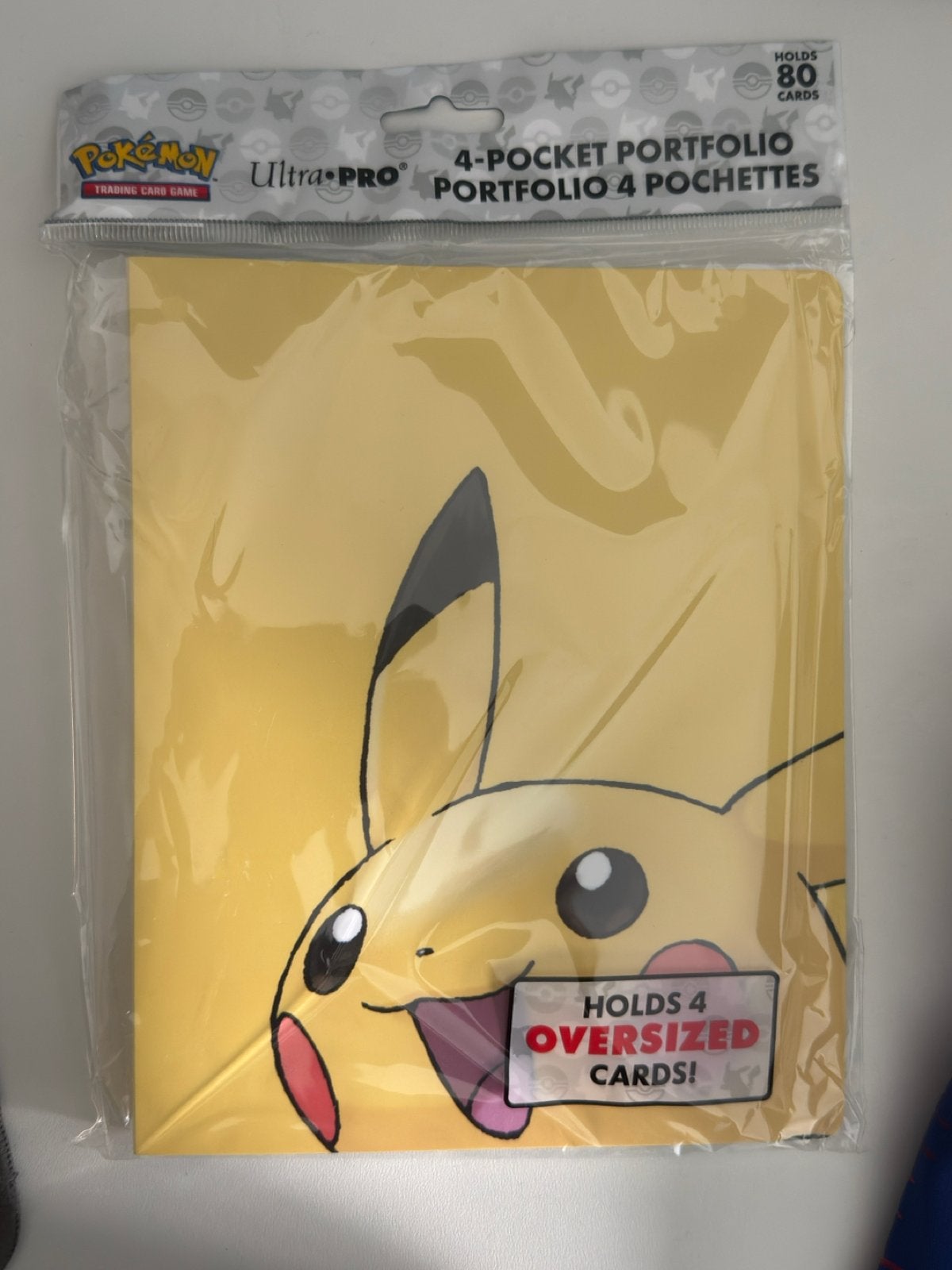 Pokémon Ultra Pro Pikachu 4-Pocket Portfolio Map, Ophalen of Verzenden, Nieuw, Overige typen