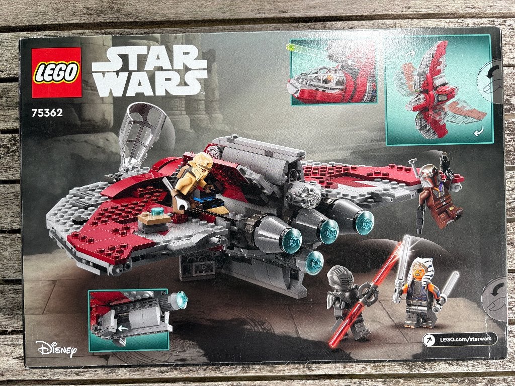 Lego 75362 Ahsoka Tano's T-6 Jedi shuttle NIEUW, Lego, Star Wars, Complete set, Compleet