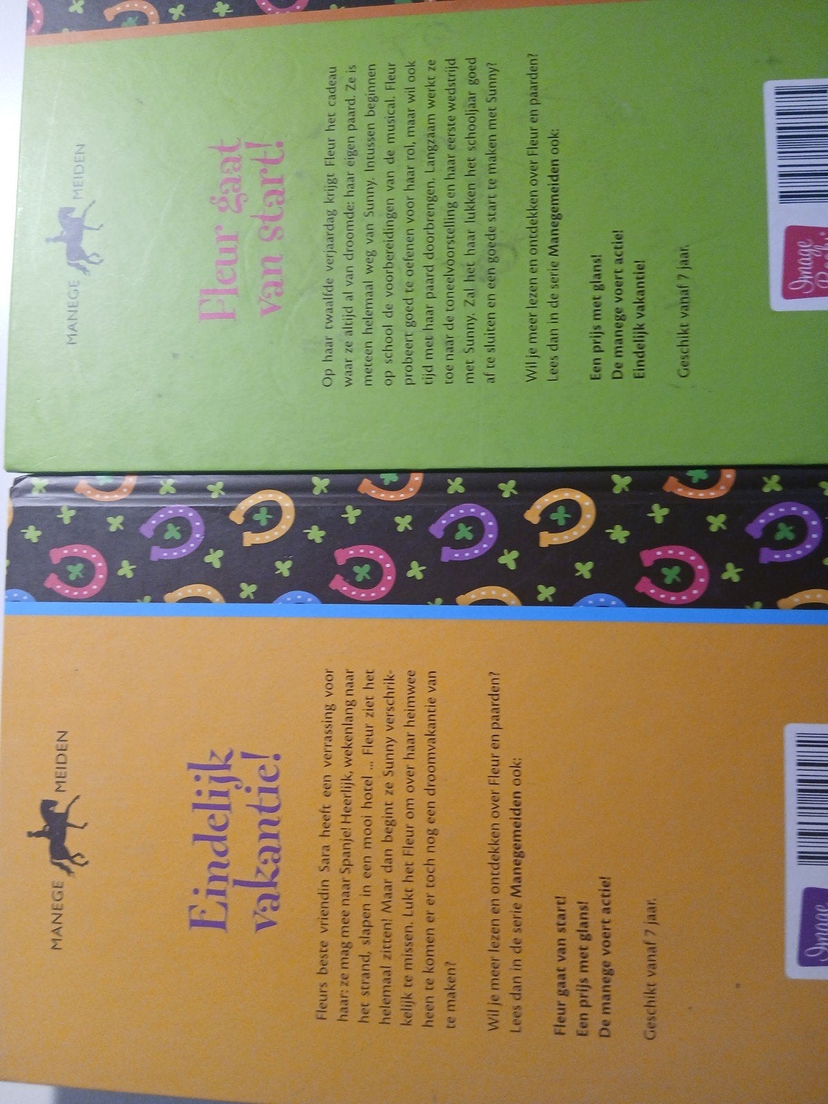 2 paardenboeken: Fleur gaat van start! & Eindelijk vakantie!, Boeken, Ophalen