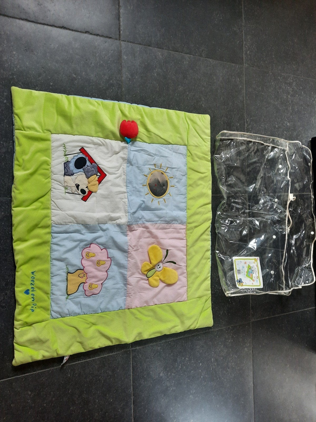 Woezel en Pip Speelkleed 95 bij 80 cm, Kinderen en Baby's, Ophalen of Verzenden, Gebruikt