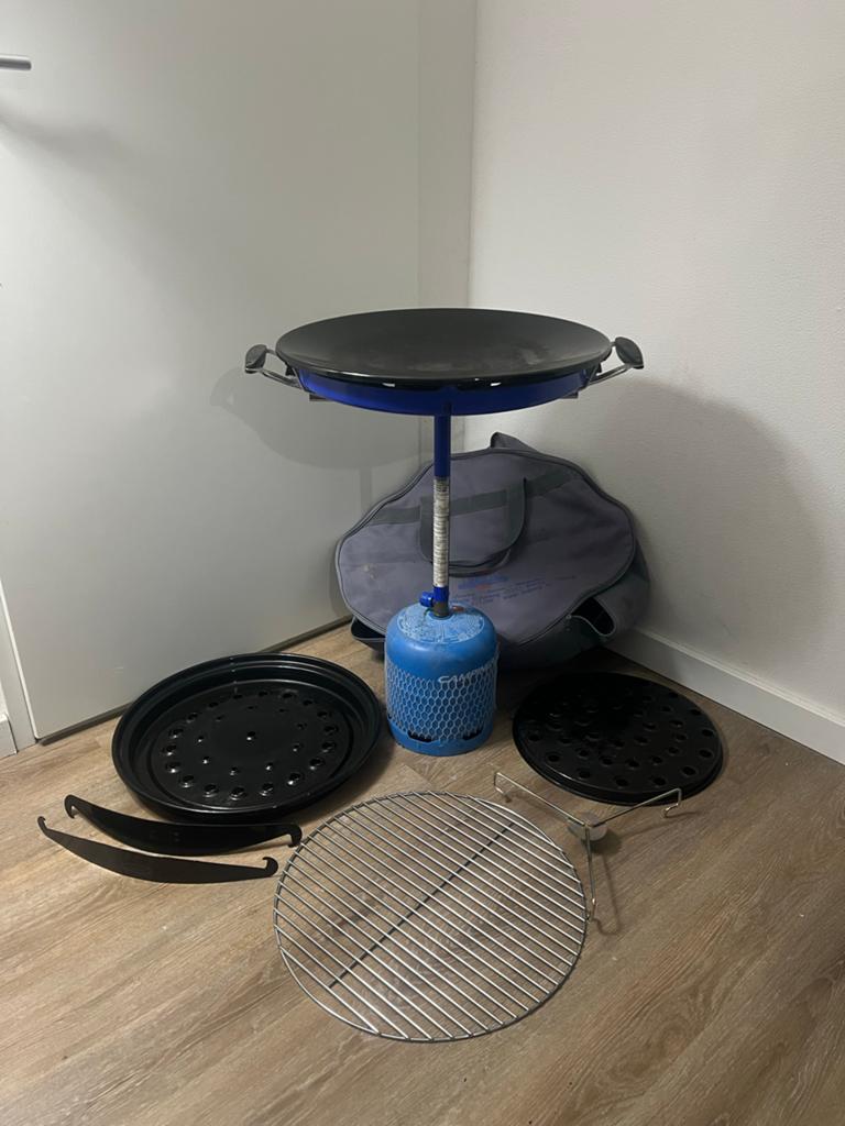 Cadac Skottelbraai met accessoires en draagtas, Ophalen, Gebruikt