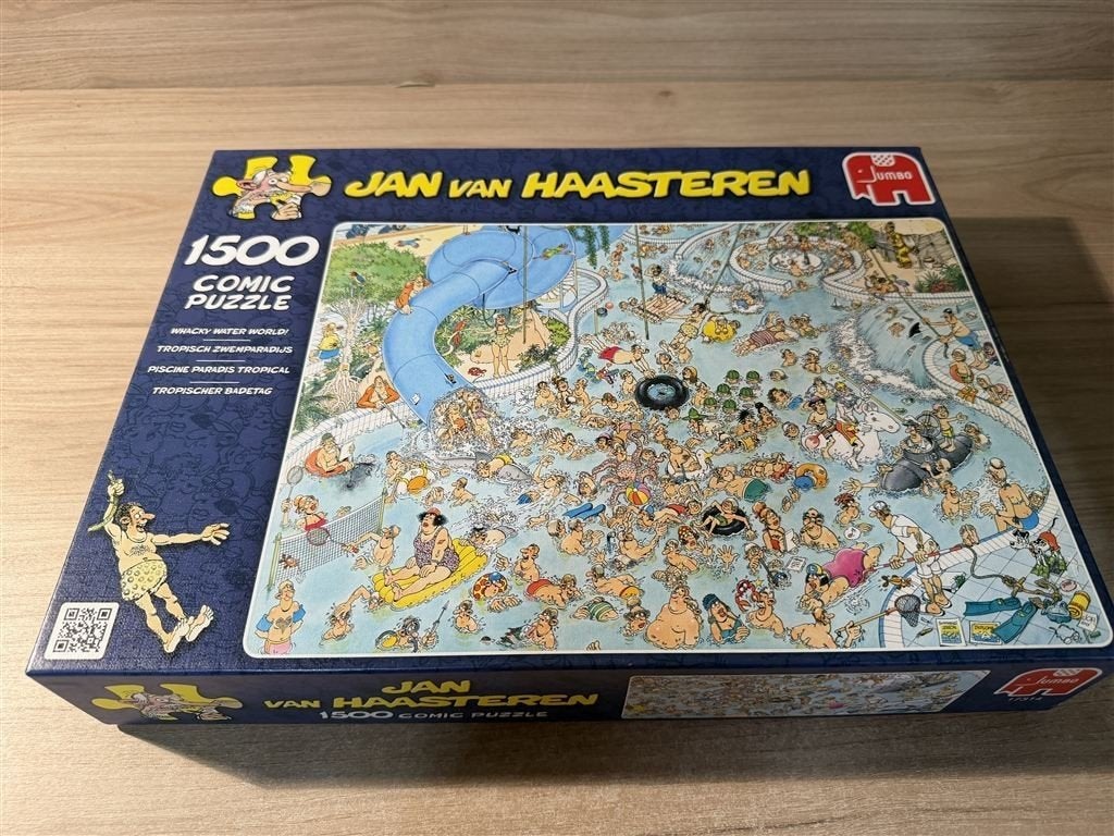 Jan van Haasteren - tropisch zwemparadijs - 1500 stuks - s66, Hobby en Vrije tijd, Verzenden, 500 t/m 1500 stukjes, Zo goed als nieuw