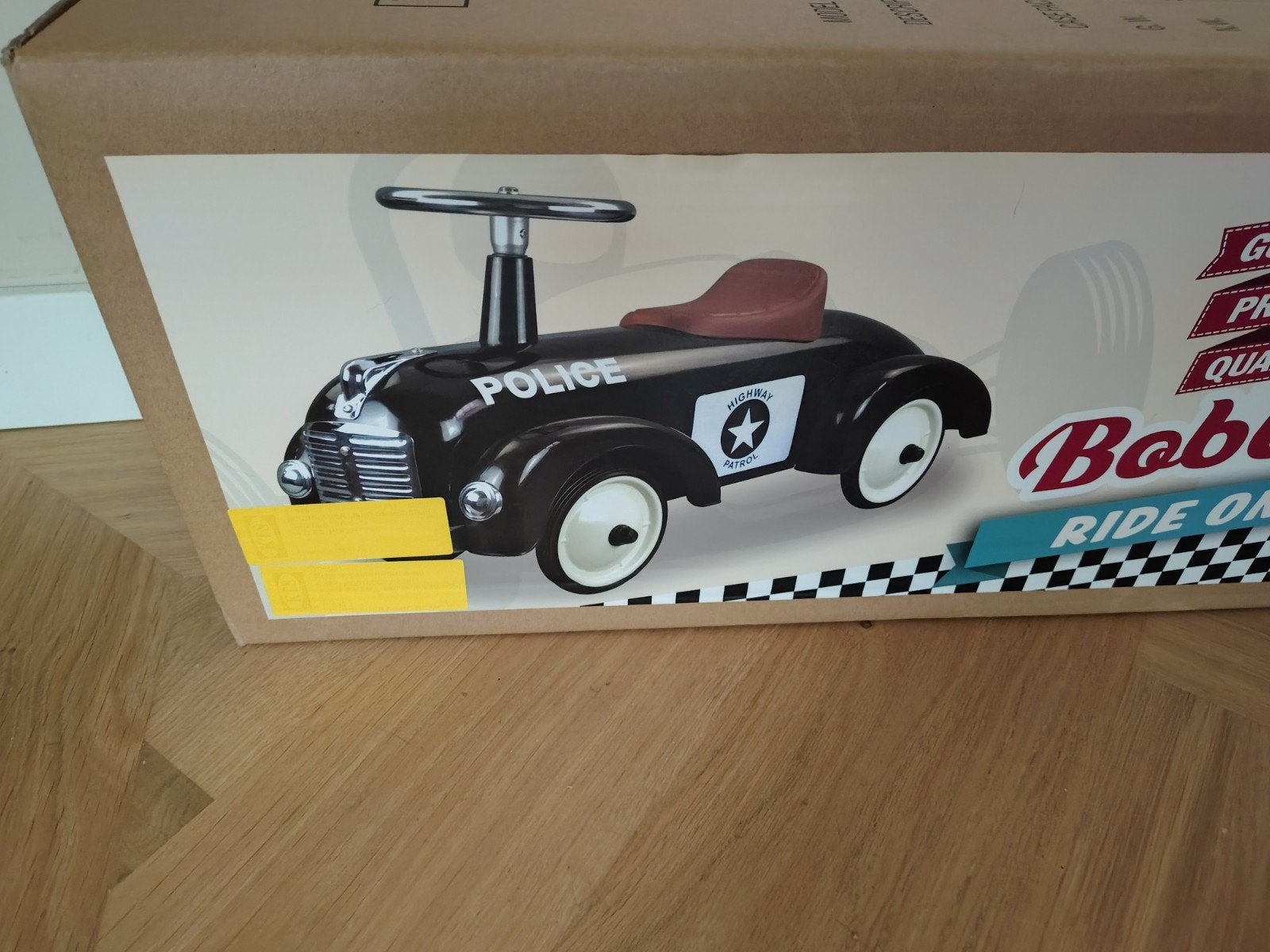 Bobuly Vintage Loopauto Politie - Nieuw in Doos, Ophalen of Verzenden, Nieuw