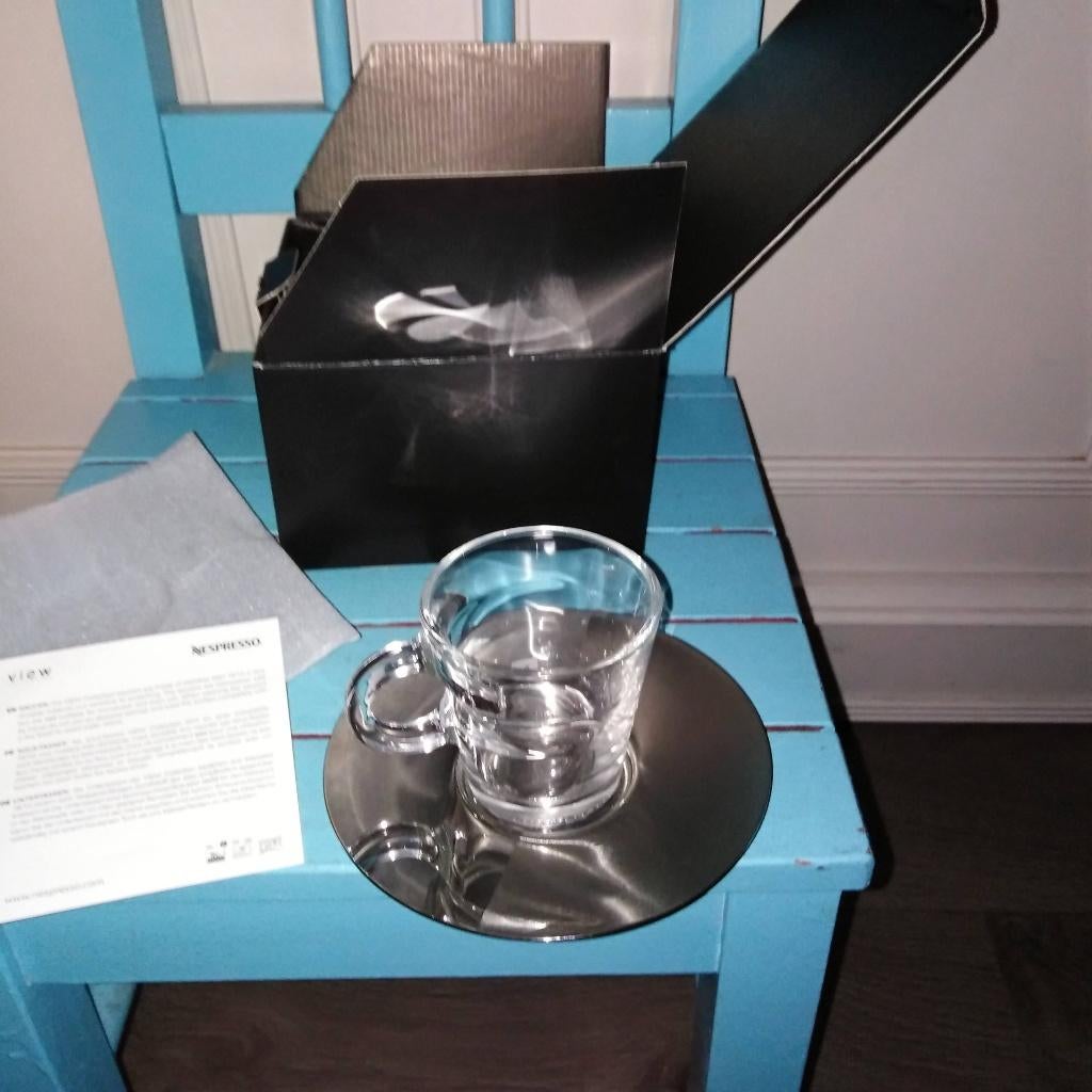 Nespresso View Espresso kopjes en schotels 3 stuks, Huis en Inrichting, Keuken | Servies, Ophalen, Overige stijlen, Kop(pen) en/of Schotel(s)