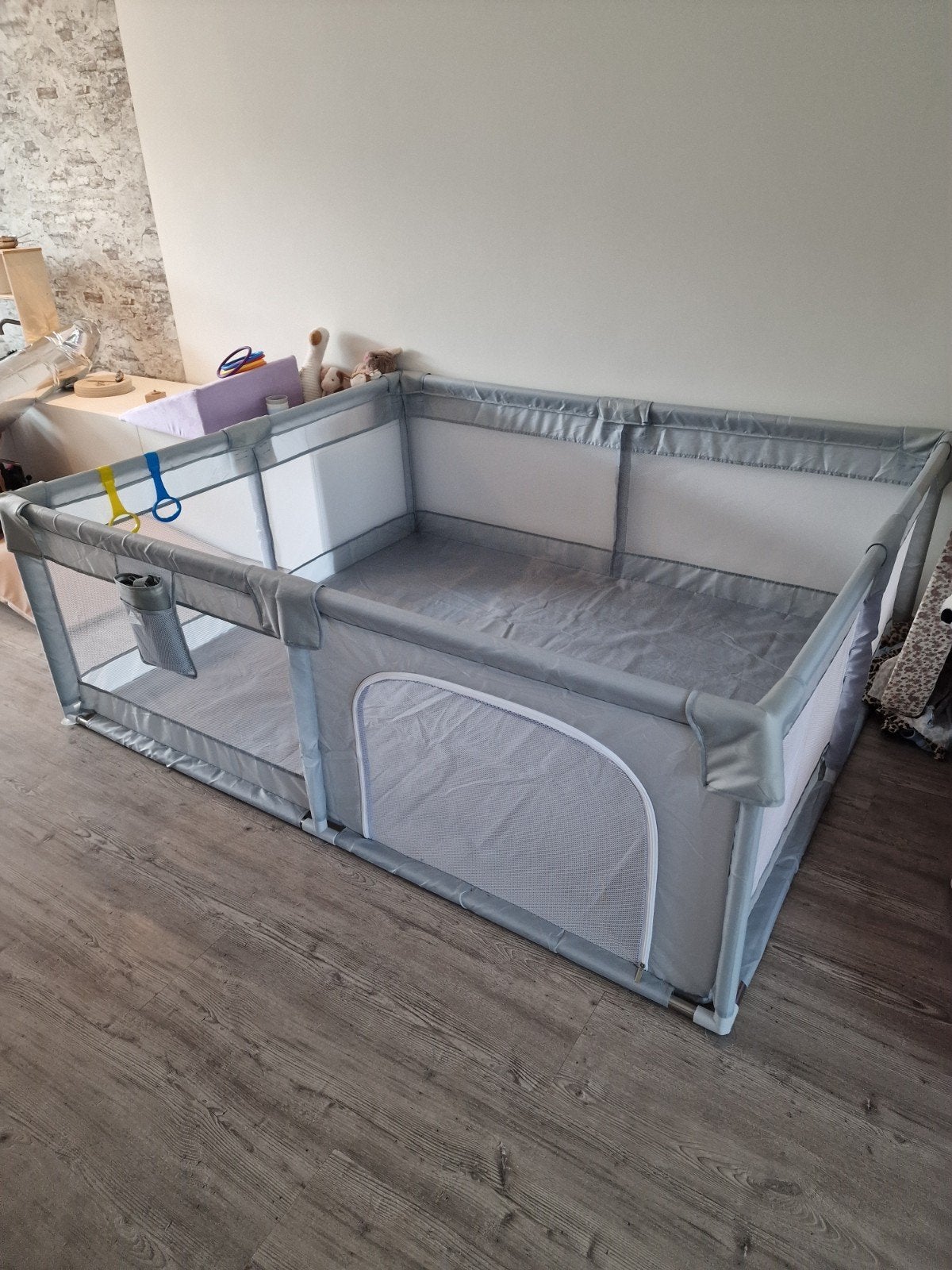 Lucellia XL Grondbox 150x180x60 cm Grijs, Ophalen, Gebruikt, Rechthoekig