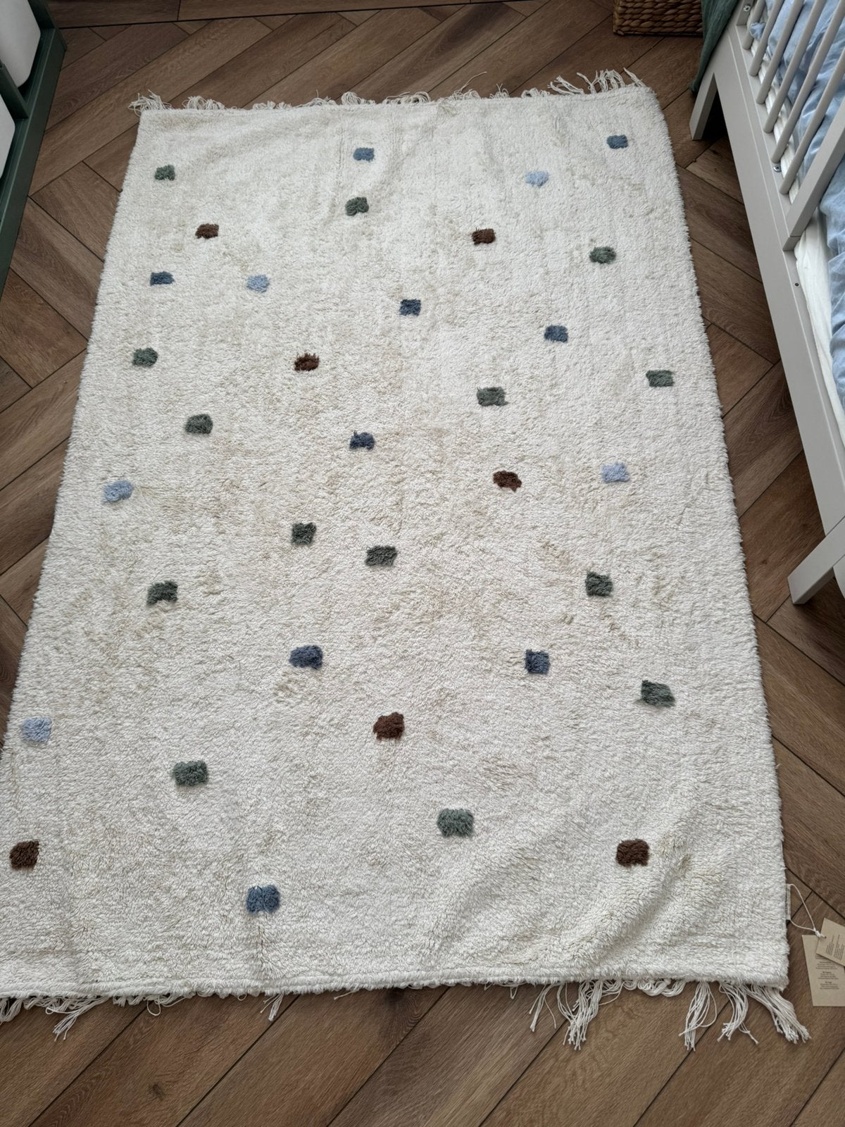 Vloerkleed stippen blauw little dutch Nieuw, Ophalen of Verzenden