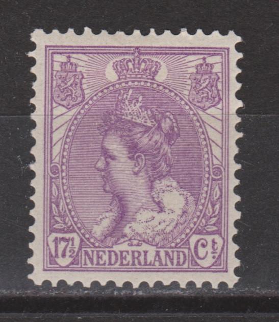NVPH 66 ongebruikt Wilhelmina 1899 ; OUD NEDERLAND per stuk, Ophalen of Verzenden, T/m 1940, Postfris