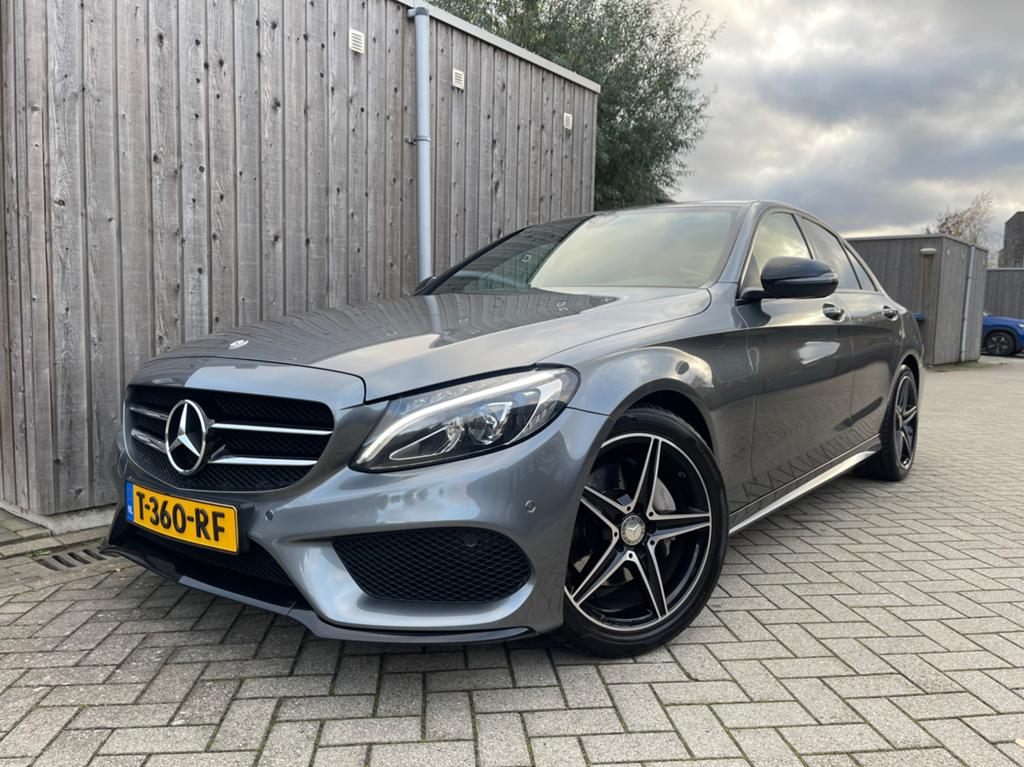 Mercedes-Benz C200 CDI AMG-Pakket Clima/Leer/Led/18”/Apk!, Auto's, Mercedes-Benz, Particulier, C-Klasse, Diesel, Sedan, Automaat