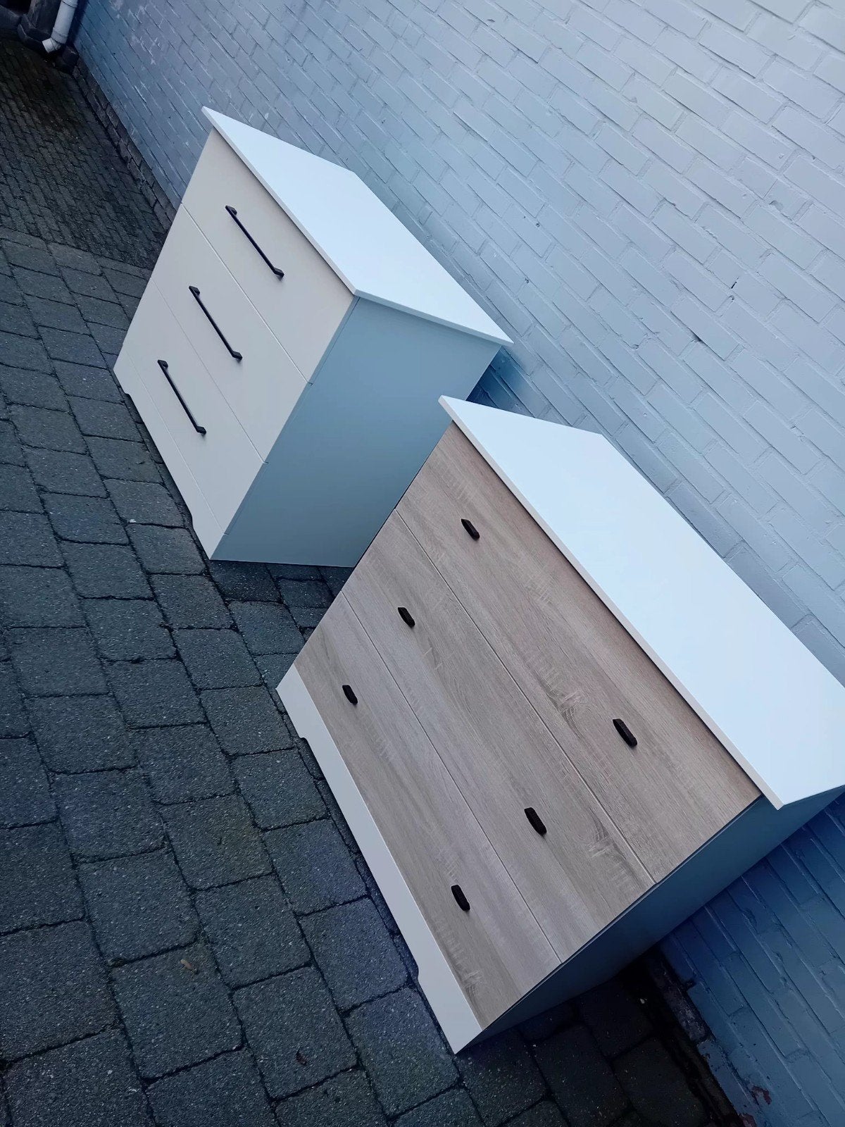 2 ladekasten / commodes van het merk Interbaby, Ophalen, 50 tot 70 cm, 100 cm of meer, Zo goed als nieuw
