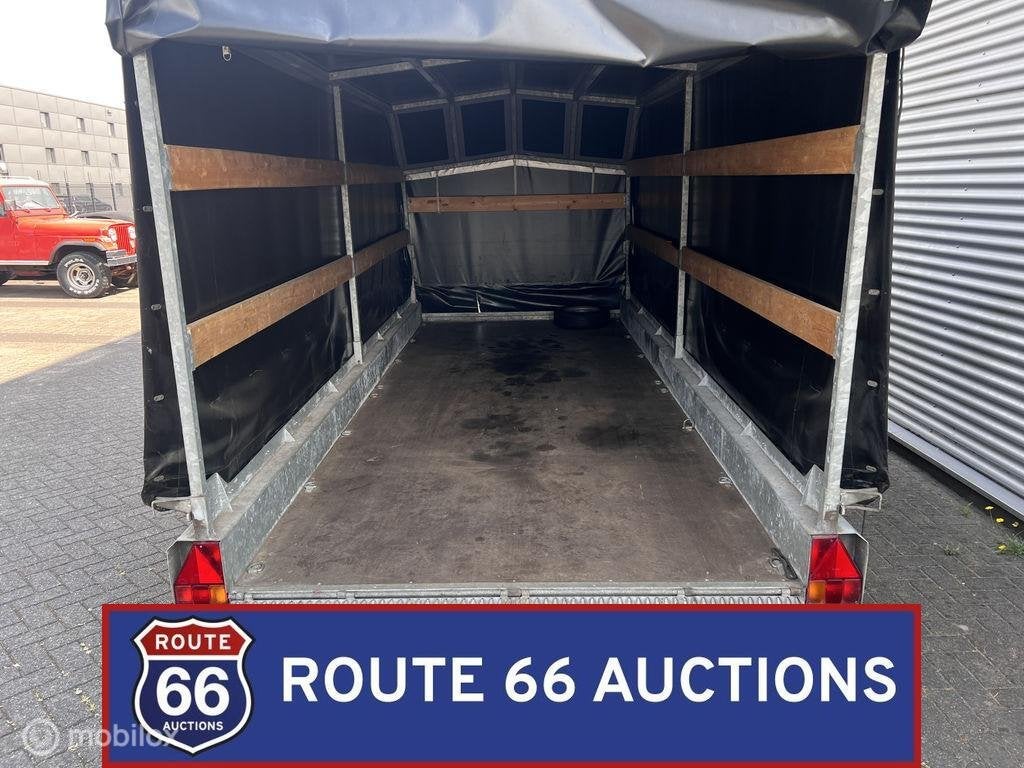 Hapert H 3000 platform trailer | 2006 | Route 66 Auctions, Auto's, Gebruikt, Overige carrosserieën, Zwart, Bedrijf