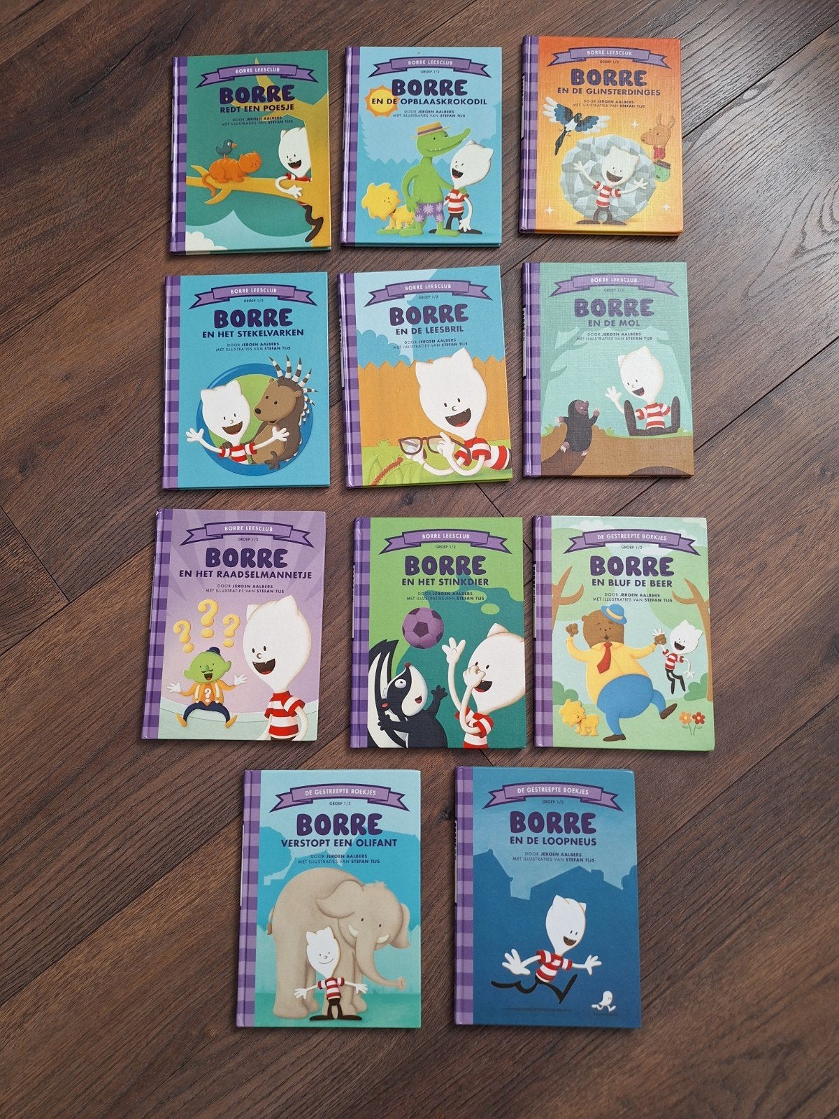 11 Borre Boekjes Groep 1/2, Boeken, Fictie algemeen, Jongen of Meisje, Ophalen of Verzenden, Zo goed als nieuw