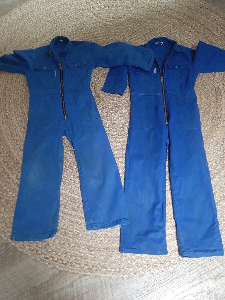 3 overalls (gezinspakket), Tuin en Terras, Werkkleding, Ophalen, Gebruikt, Heren, Overall