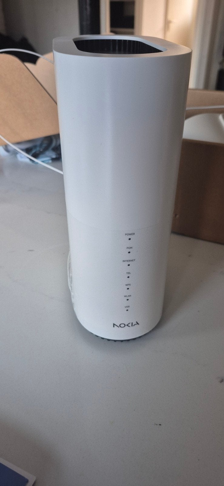 Nokia XS-2426G-B Glasmodem Router, Computers en Software, Routers en Modems, Nieuw, Router met modem, Ophalen of Verzenden