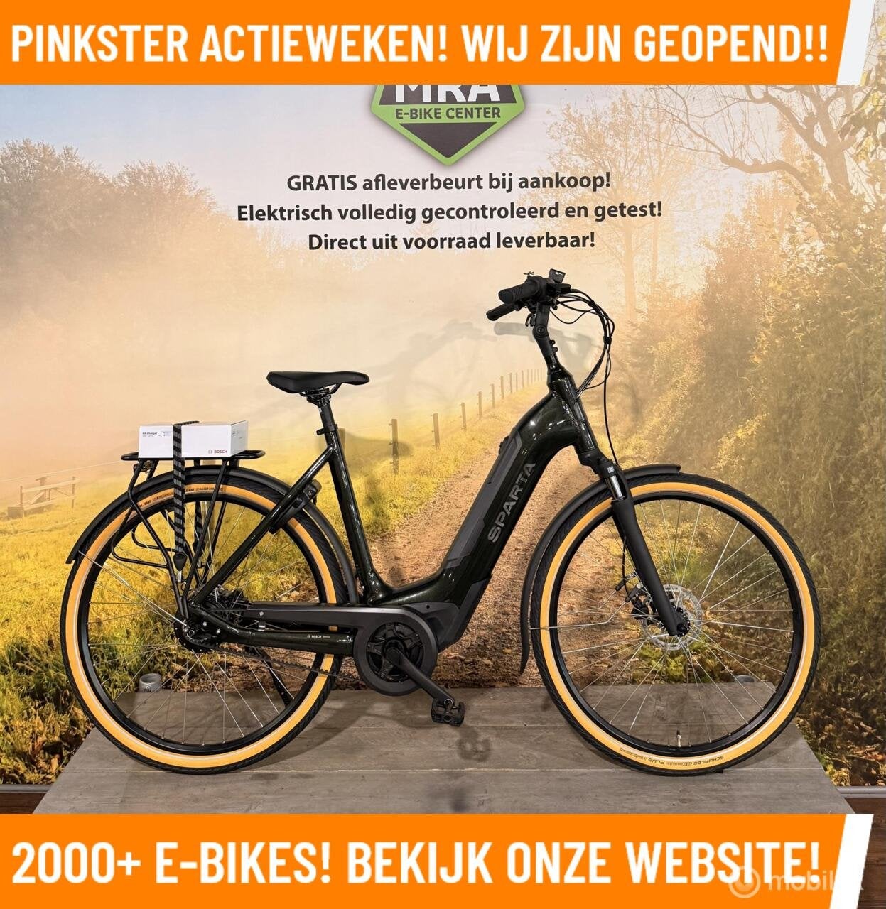 Sparta C-Grid Ultra Elektrische fiets met BOSCH BES 3 motor, Fietsen en Brommers, Elektrische fietsen, 55 tot 59 cm, Nieuw, Sparta