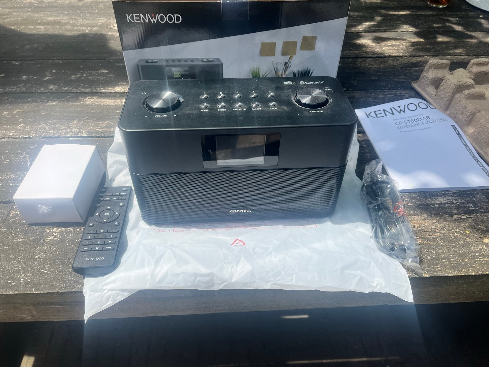 Kenwood DAB+ Radio CR-ST80DAB - Zo goed als nieuw, Ophalen of Verzenden, Zo goed als nieuw, Radio