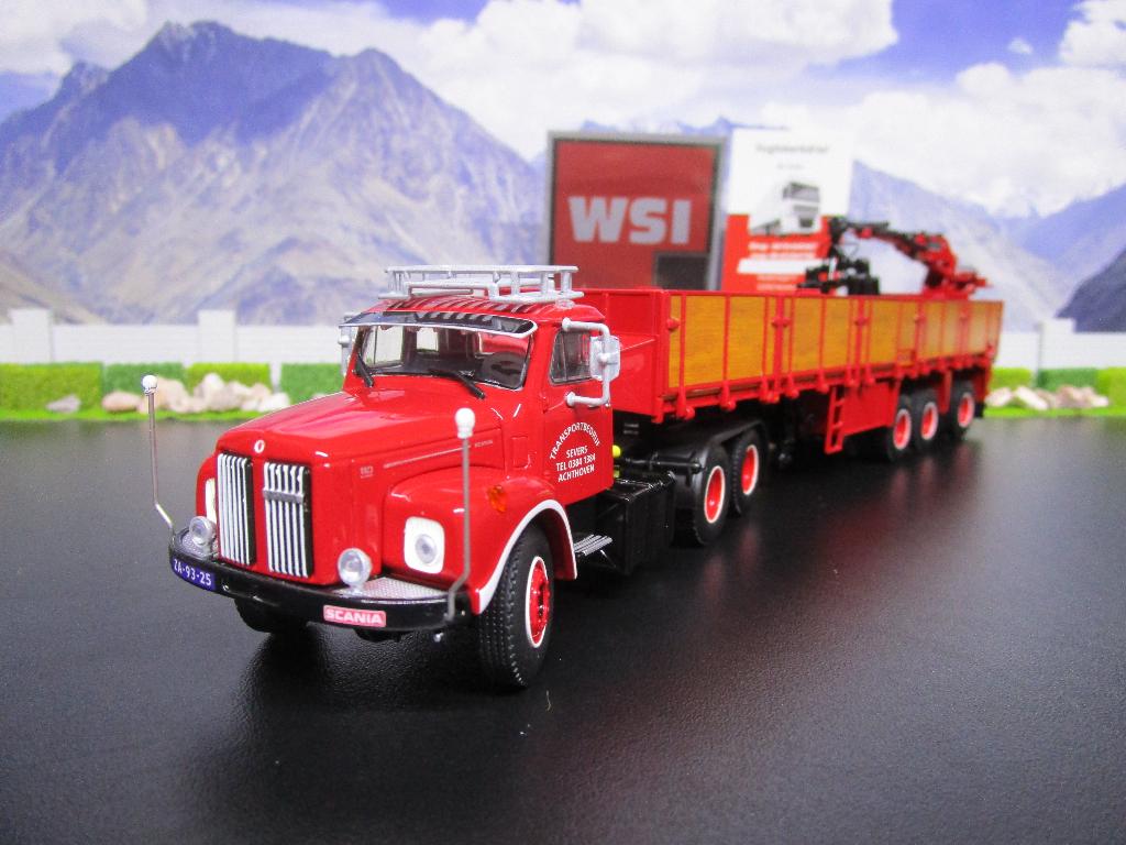 Wsi 01-4676 Scania L110 Day Cab Torpedo , Severs, Ophalen, Nieuw, Bus of Vrachtwagen, Wsi