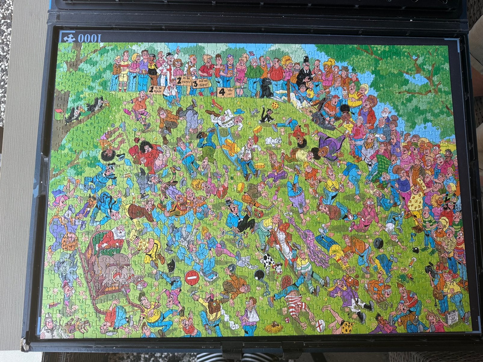 Jan van haasteren leg puzzels, Ophalen, 500 t/m 1500 stukjes, Zo goed als nieuw
