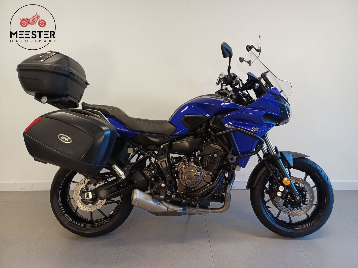 YAMAHA TRACER 700 met 3-delig kofferset (bj 2017), 2 cilinders, Bedrijf, Onbekend, Meer dan 35 kW