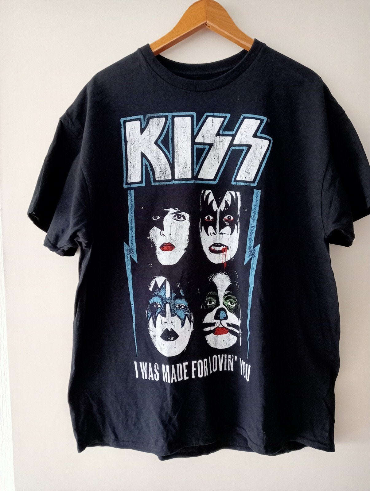 Gaaf t-shirt  KISS, Verzamelen, Muziek, Artiesten en Beroemdheden, Ophalen of Verzenden, Zo goed als nieuw, Kleding