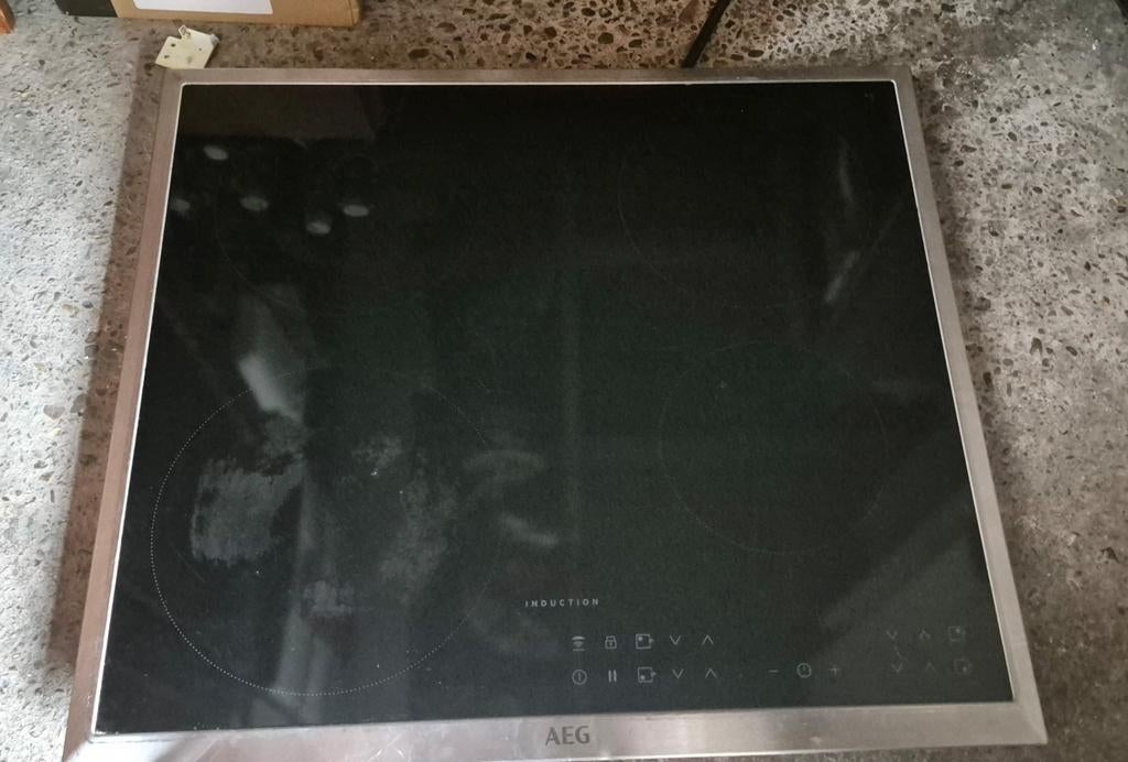 AEG IKB64301XB Inductiekookplaat 58 cm - Beste uit test, Witgoed en Apparatuur, Kookplaten, Ophalen, Inbouw, Inductie, 4 kookzones