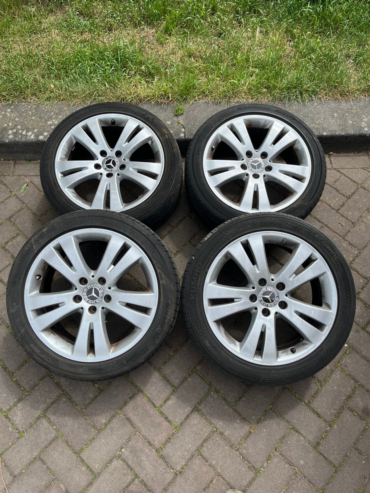 Mercedes velgen, Auto-onderdelen, Banden en Velgen, Ophalen, Zomerbanden, Velg(en)