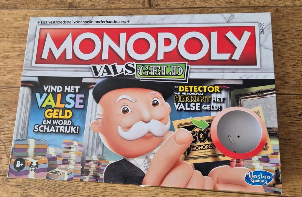 Monopoly Vals Geld bordspel Nieuw, Ophalen of Verzenden, Nieuw, Hasbro