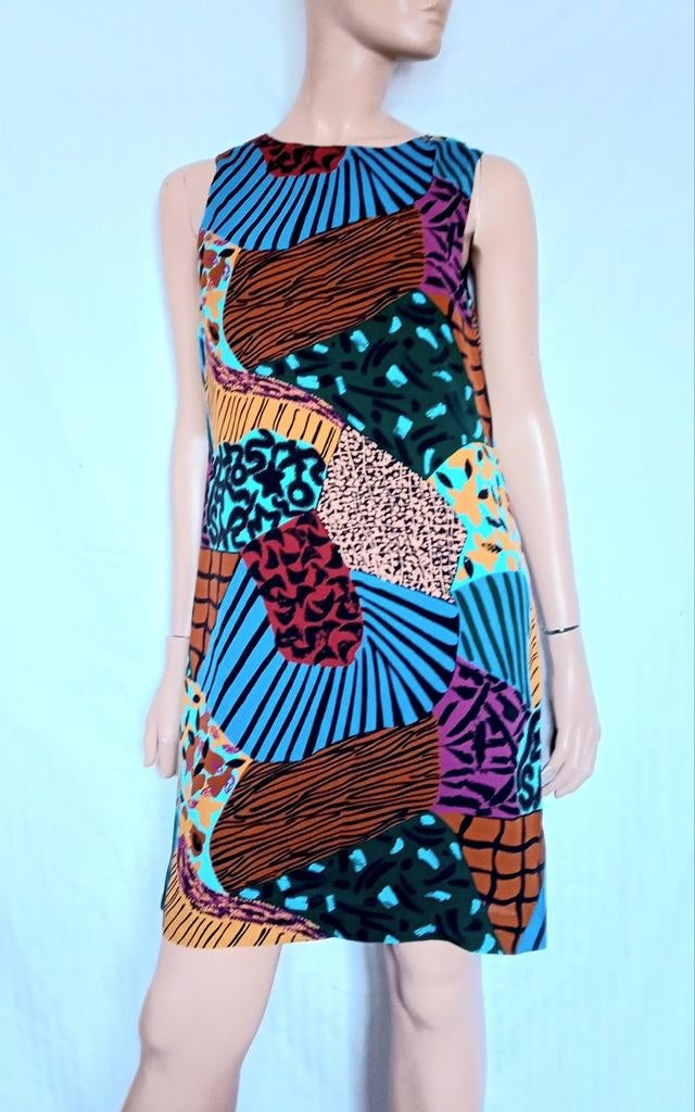 MISSONI Jurk , Maat 36 , VISCOSE, Kleding | Dames, Jurken, Verzenden, Zo goed als nieuw, Maat 36 (S), Overige kleuren