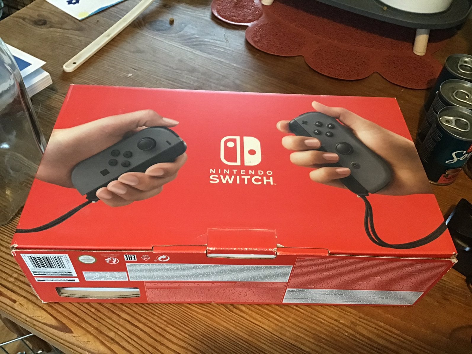 Te koop Nintendo Switch met alle benodigdheden+spellen, Ophalen of Verzenden, Zo goed als nieuw, Met 3 controllers of meer, Switch Original