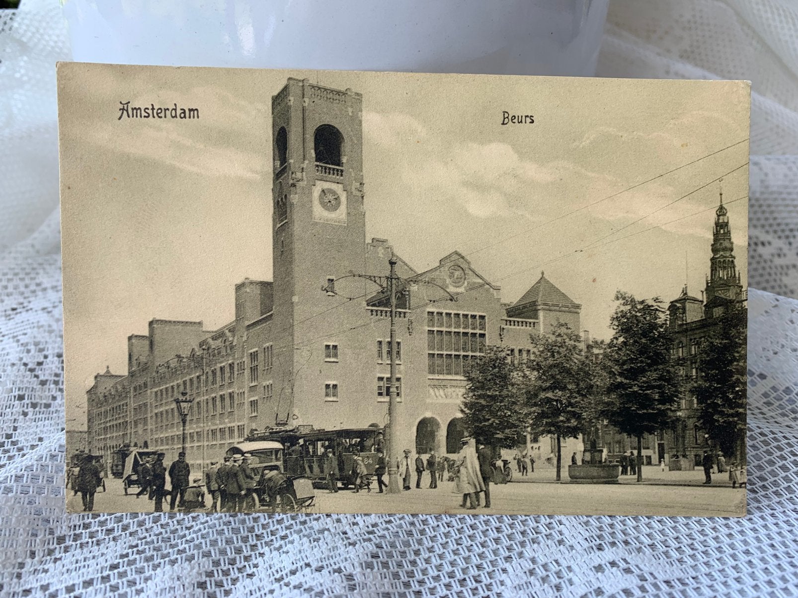 Amsterdam - Beurs, Ophalen of Verzenden, Voor 1920, Ongelopen, Noord-Holland