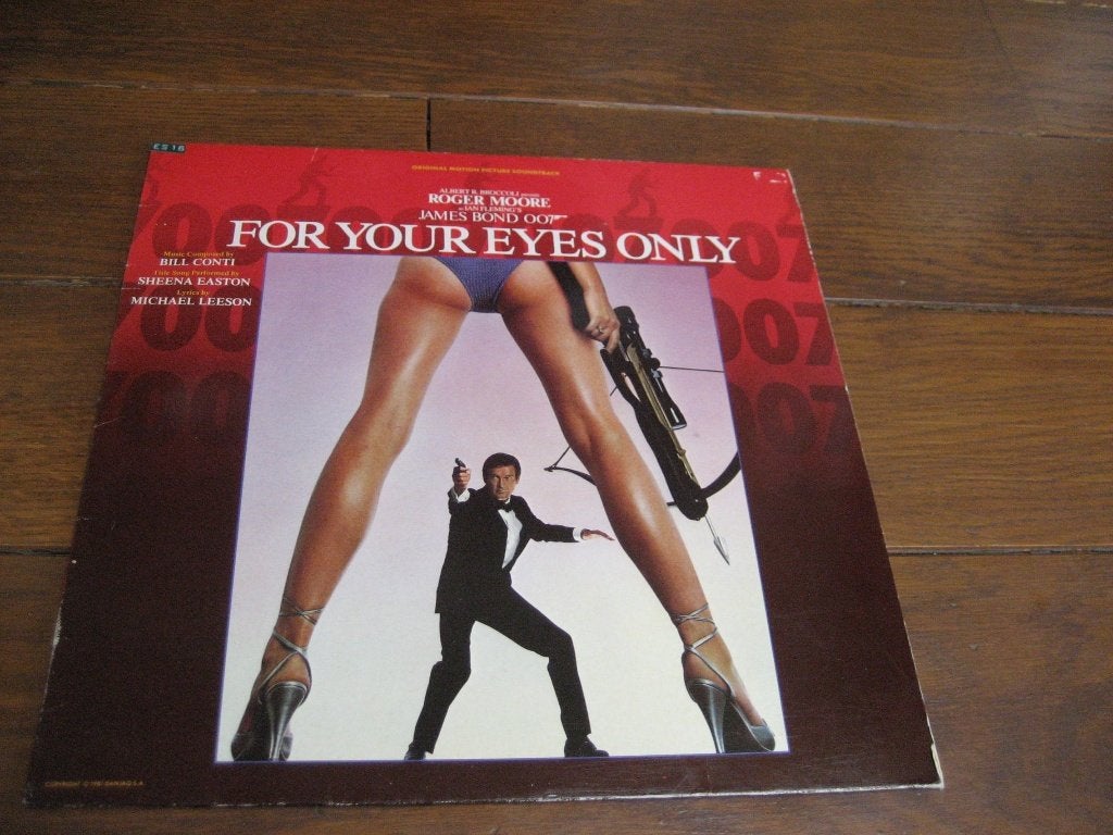 James bond for your eyes only lp, Ophalen of Verzenden, 1970 - 1979, Gebruikt, 12 inch