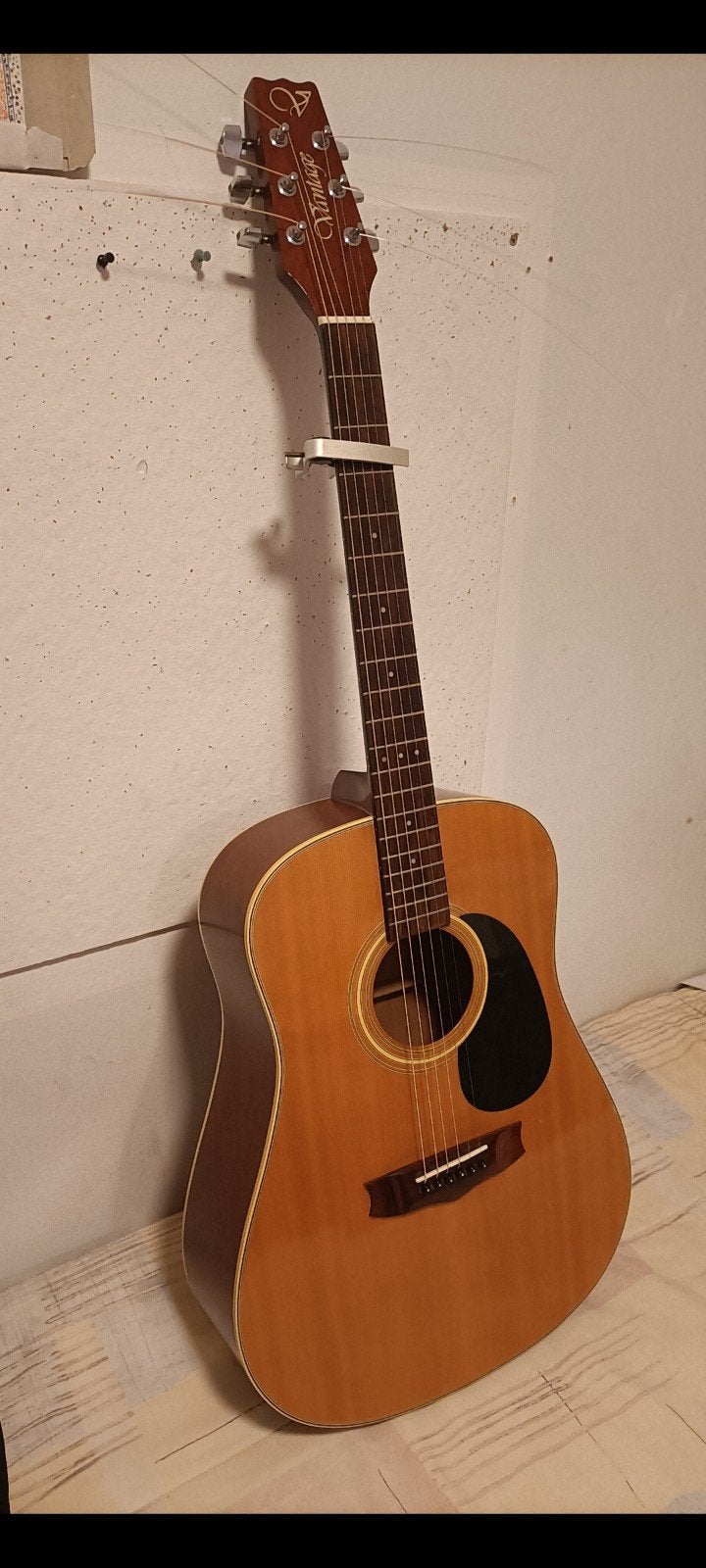 Vantage solid top Acoustic guitar, Ophalen, Gebruikt, Western- of Steelstringgitaar