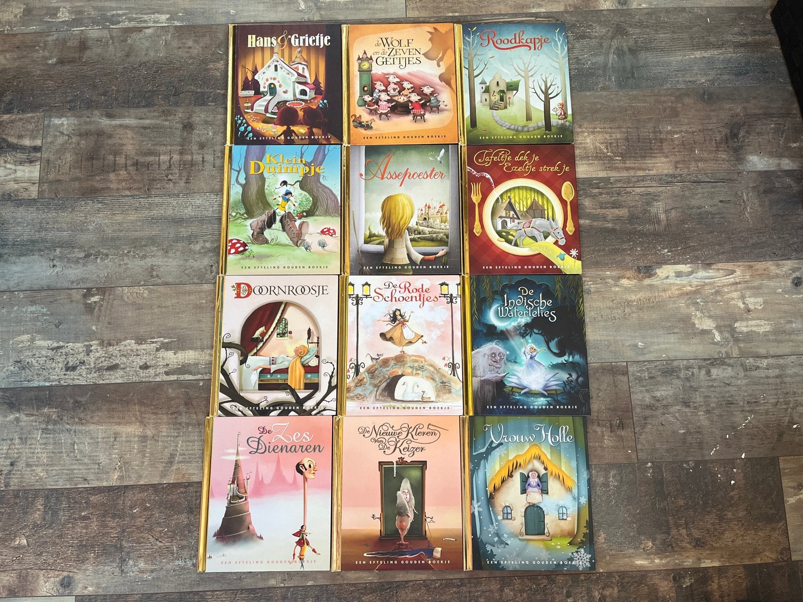 Gouden Boekjes Sprookjes Collectie - 12 Boeken, Boeken, Ophalen of Verzenden, Zo goed als nieuw, 3 tot 4 jaar