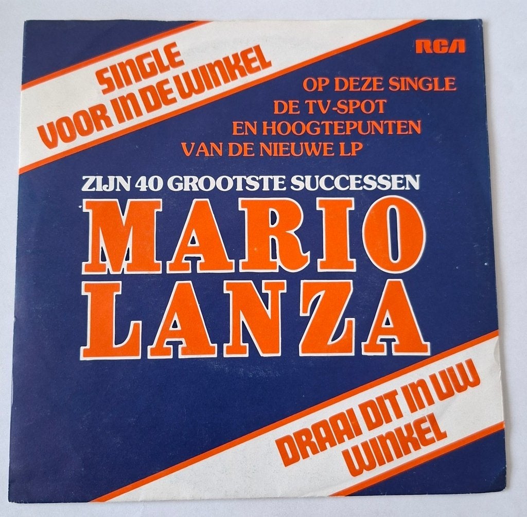 Mario Lanza - Zijn 40 grootste successen, Cd's en Dvd's, Vinyl Singles, Ophalen of Verzenden, Gebruikt, Klassiek