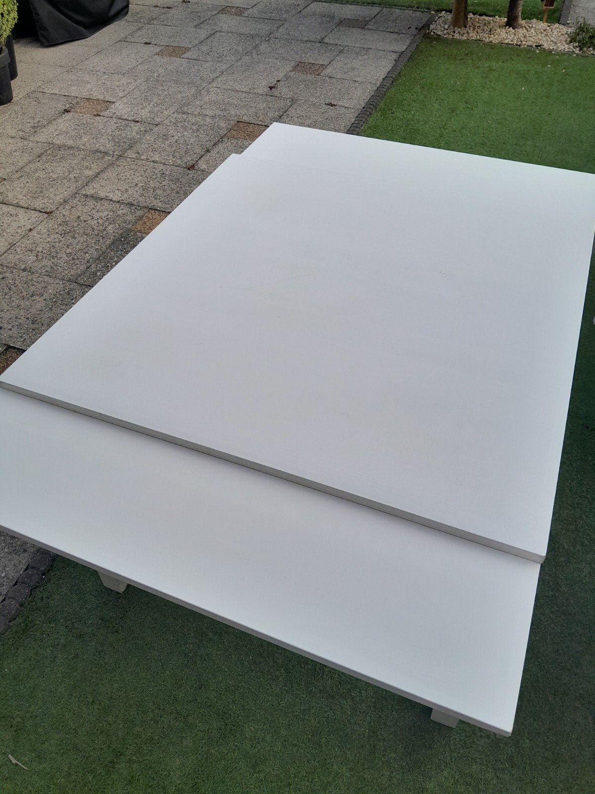 Ikea Bjursta eettafel met 3 Ingolf stoelen, Ophalen, Gebruikt, 100 tot 150 cm, 50 tot 100 cm