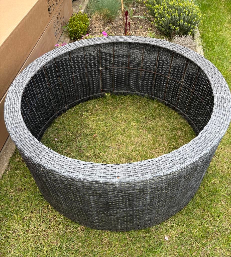 Ubbink DecoWall Wicker II, Ophalen, Gebruikt, Kunststof, Waterornament