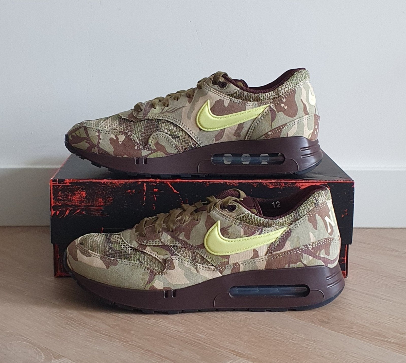 Nike Air Max 1 '86 Camo EU 46, Overige kleuren, Nike, Nieuw, Ophalen of Verzenden