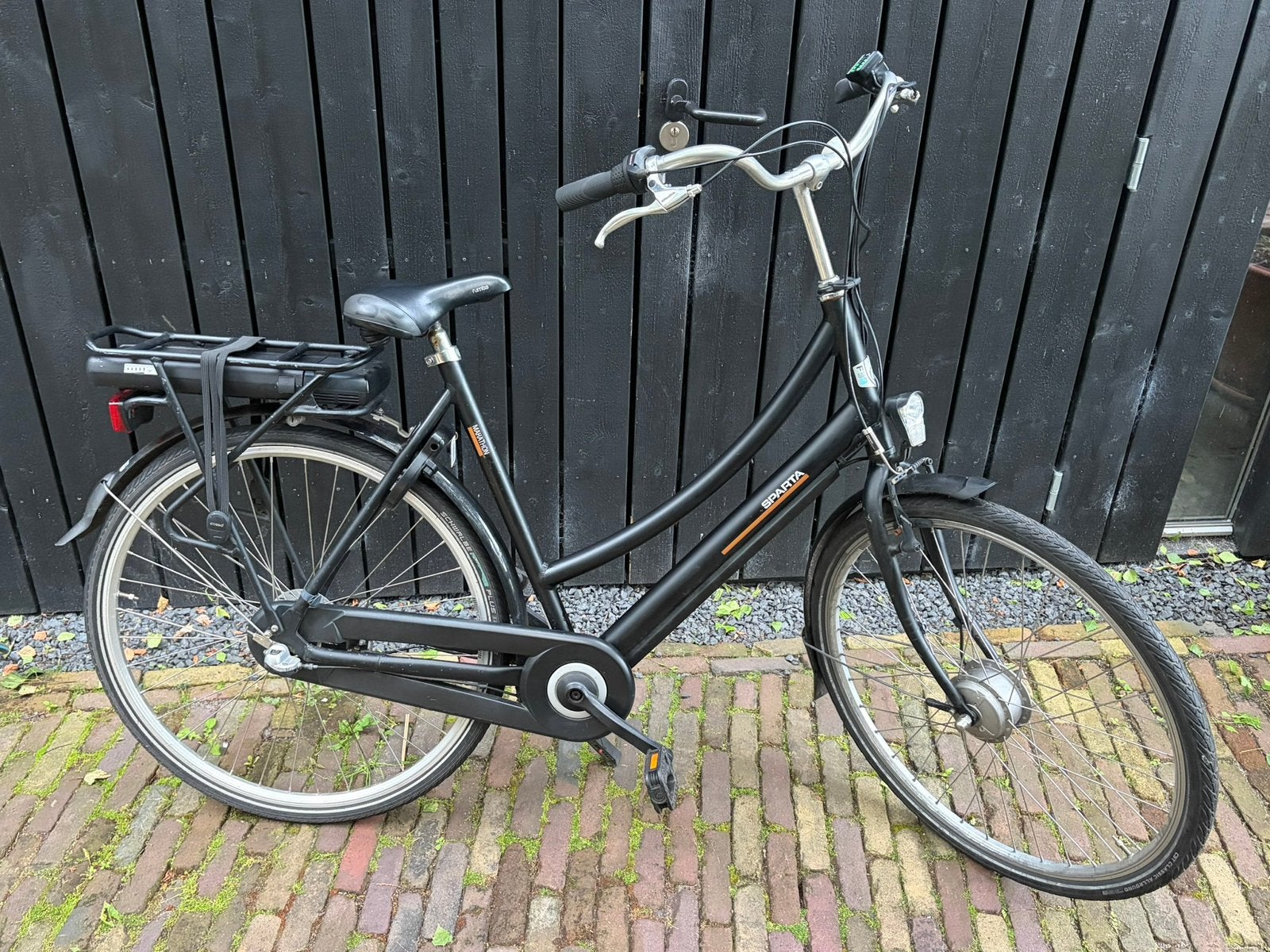 Sparta marathon-57cm-Elektrischedamesfiets-gereviseerde accu, Ophalen of Verzenden, Zo goed als nieuw