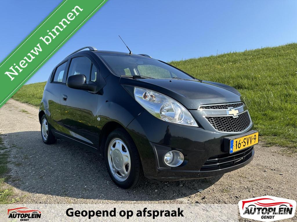 Chevrolet Spark 1.0 16V LS Bi-Fuel LPG, Euro 5, 15 km/l, 4 cilinders, Zwart
