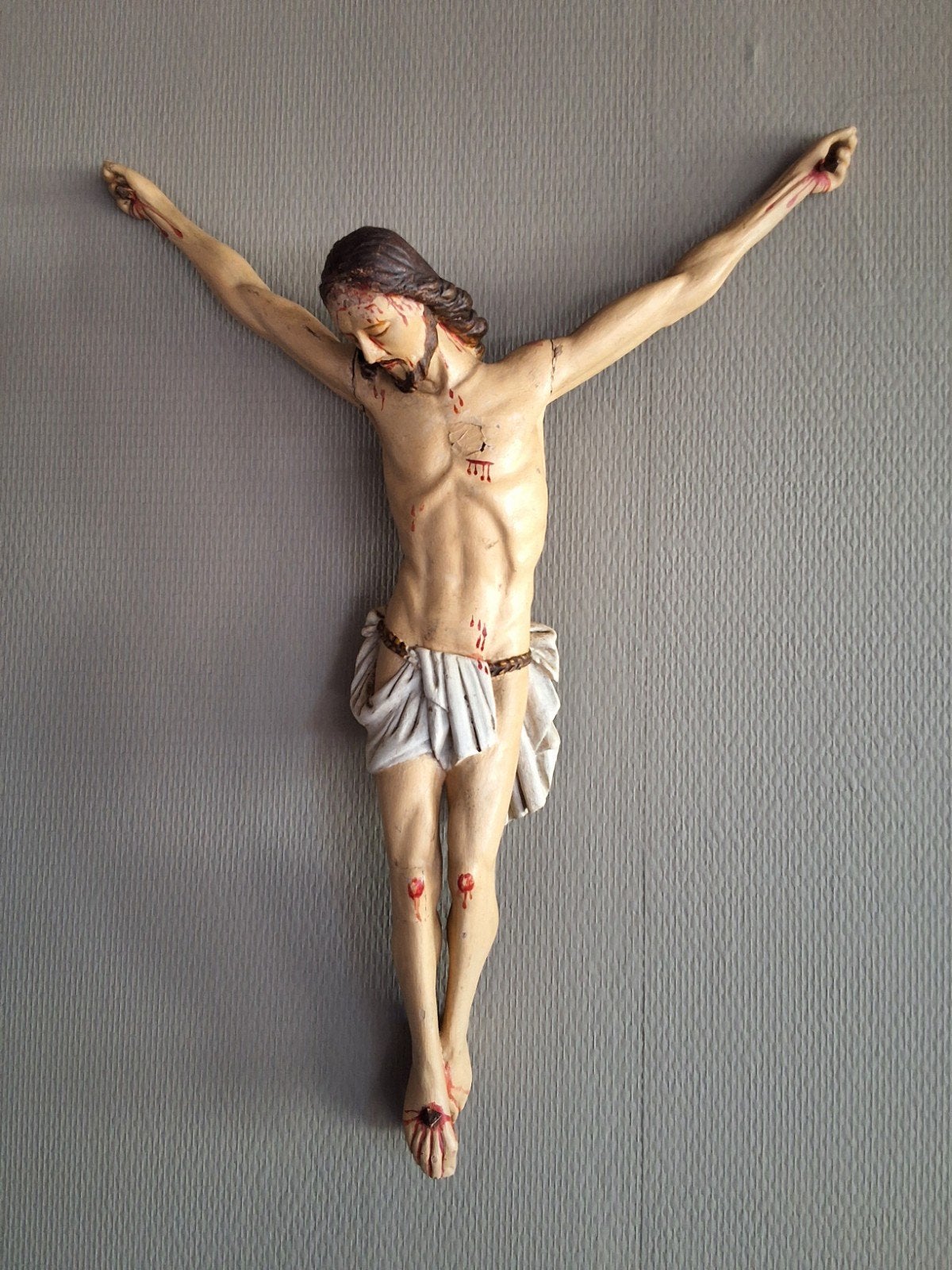 Houten Christusbeeld, Corpus Christi, Antiek en Kunst, Ophalen of Verzenden