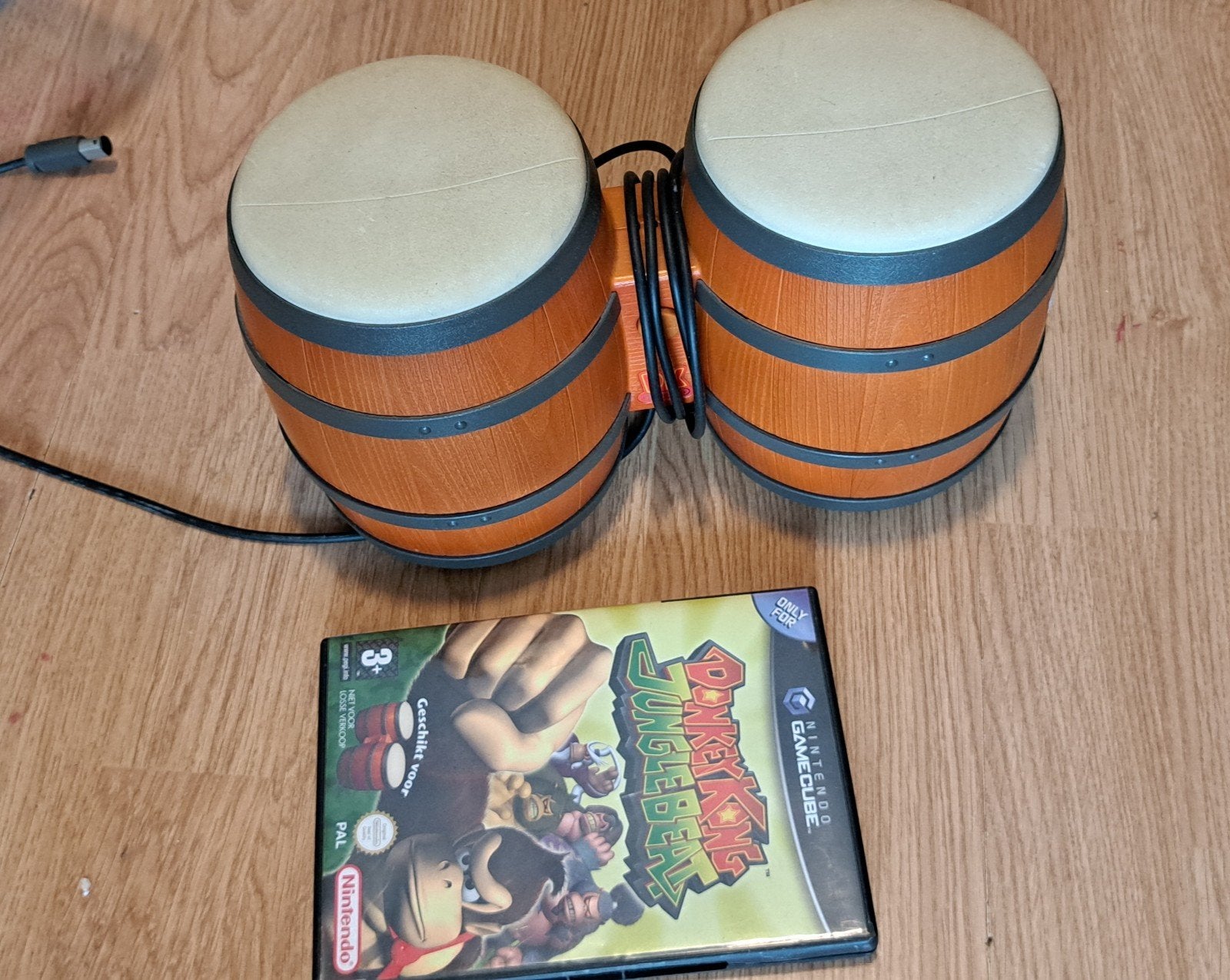 Donkey Kong game cube + jungle beat game, Spelcomputers en Games, Games | Nintendo GameCube, Avontuur en Actie, 1 speler, Ophalen of Verzenden
