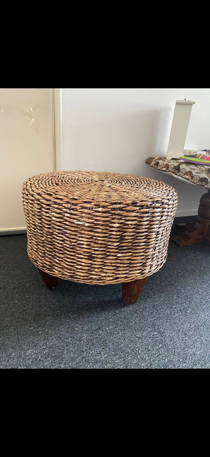 Voetenbanken, Ophalen of Verzenden, Zo goed als nieuw, Rechthoekig, 125 cm of meer
