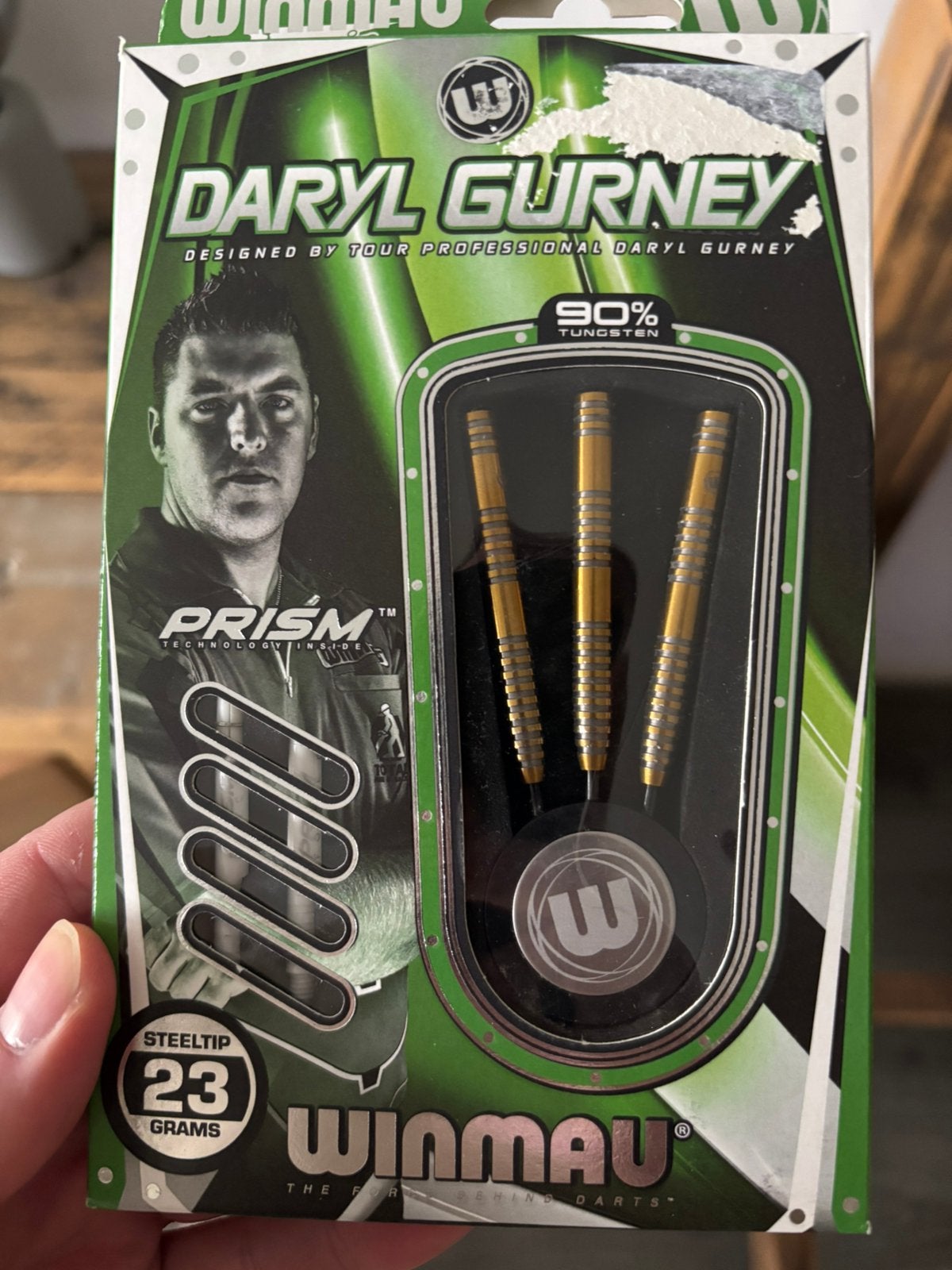 Daryll Gurney Dartpijlen, Sport en Fitness, Darts, Ophalen of Verzenden, Zo goed als nieuw, Pijlen