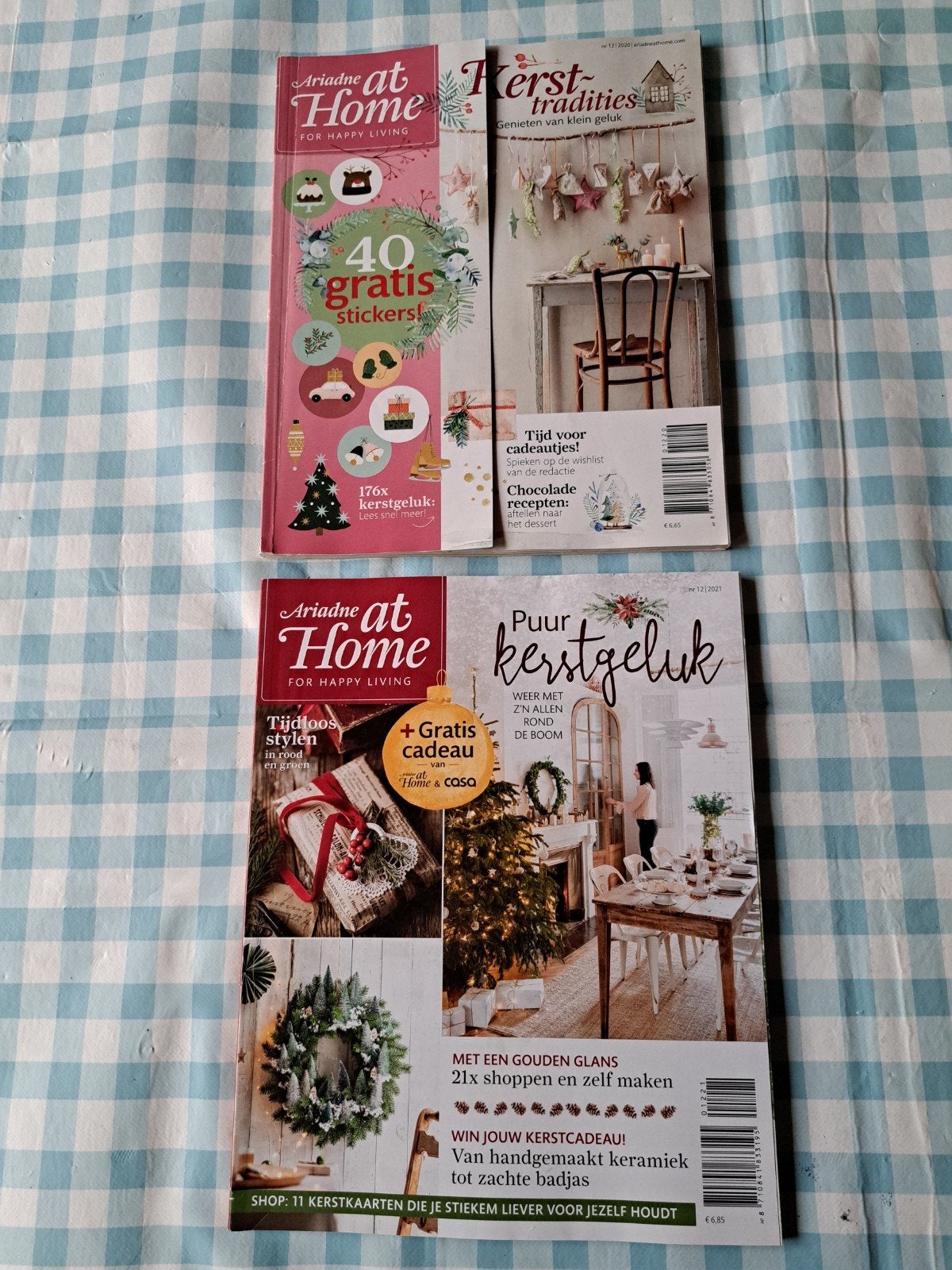 Ariadne at Home Kerstmagazines - 2 stuks, Ophalen of Verzenden, Zo goed als nieuw, Overige typen
