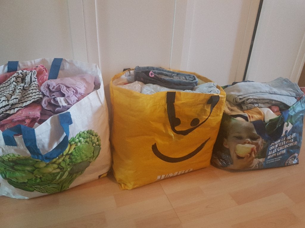 Gratis meiden kleding maat134, Ophalen, Zo goed als nieuw, Maat 134