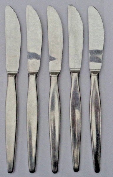 WMF Cromargan 7500 Ascona Verona 5 tafelmessen 21cm, Antiek en Kunst, Antiek | Bestek, Verzenden